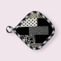 Handmade Reversible Pot Holder with Pocket - Unicorn Fart Productions