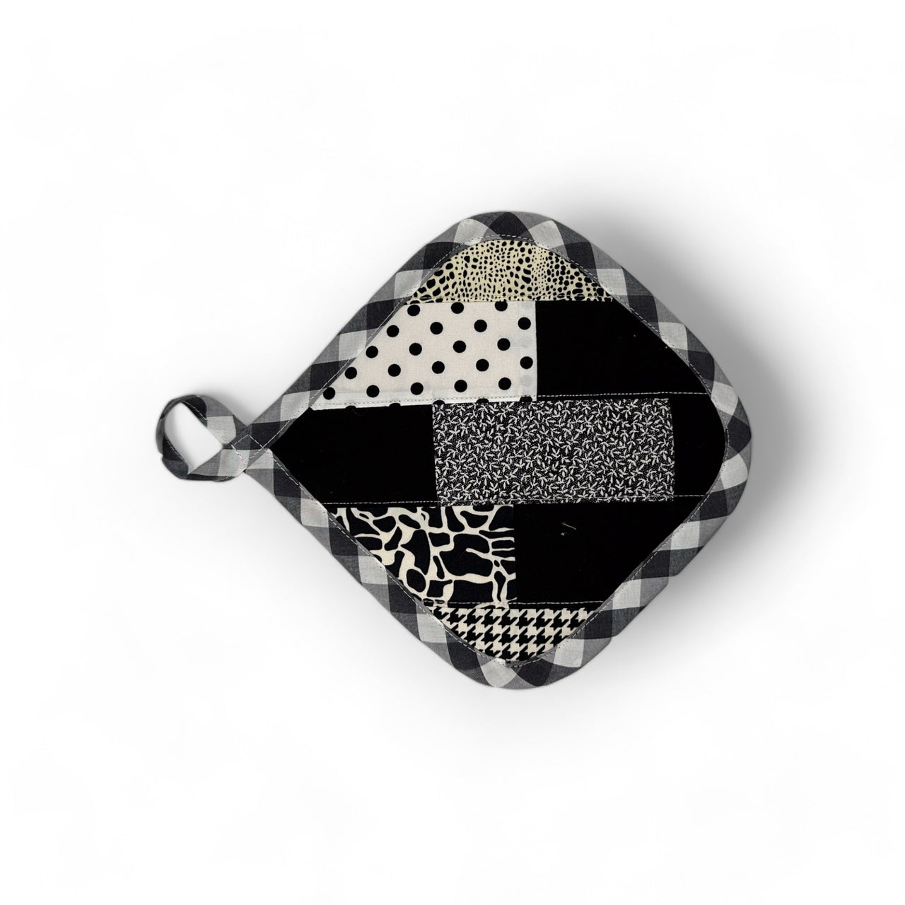 Handmade Reversible Pot Holder with Pocket - Unicorn Fart Productions