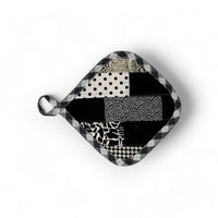 Handmade Reversible Pot Holder with Pocket - Unicorn Fart Productions