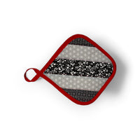 Handmade Reversible Pot Holder with Pocket - Unicorn Fart Productions