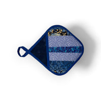 Handmade Reversible Pot Holder with Pocket - Unicorn Fart Productions