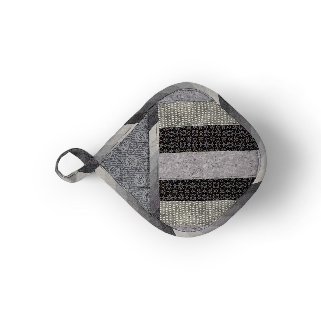 Handmade Reversible Pot Holder with Pocket - Unicorn Fart Productions