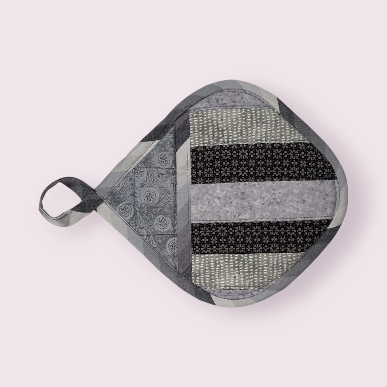 Handmade Reversible Pot Holder with Pocket - Unicorn Fart Productions