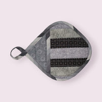 Handmade Reversible Pot Holder with Pocket - Unicorn Fart Productions