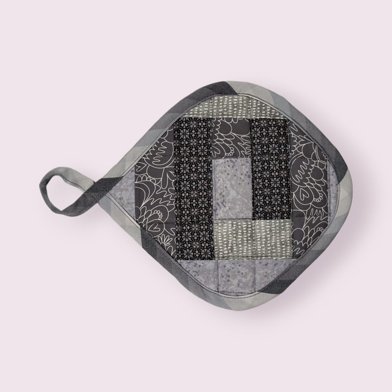 Handmade Reversible Pot Holder with Pocket - Unicorn Fart Productions