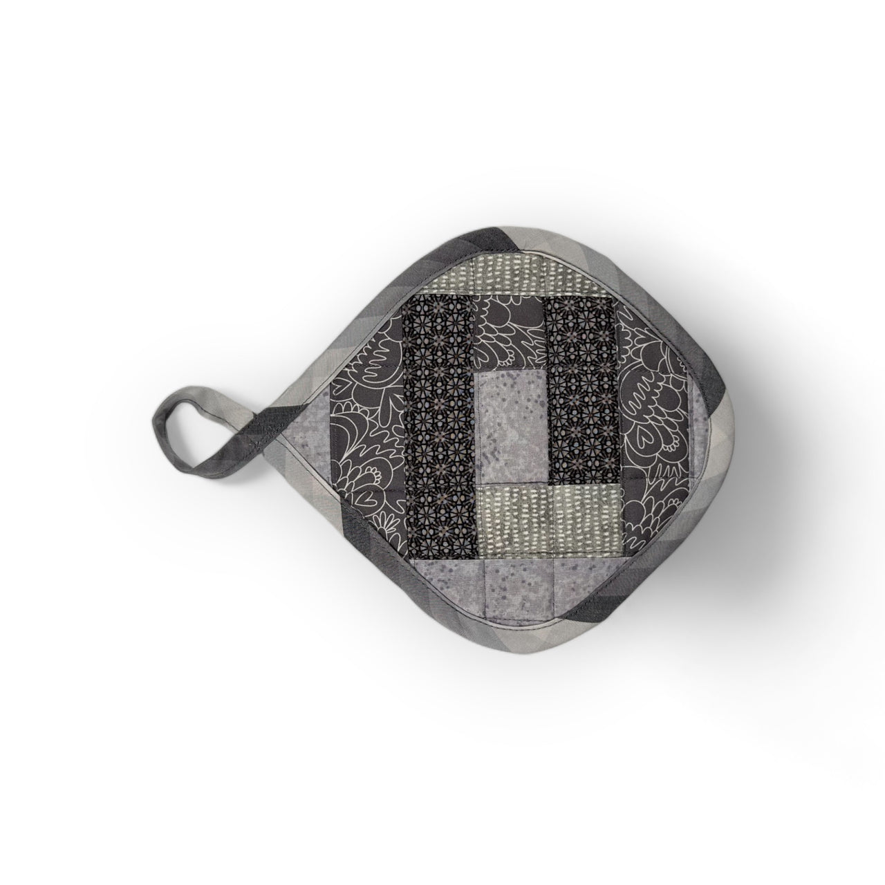 Handmade Reversible Pot Holder with Pocket - Unicorn Fart Productions