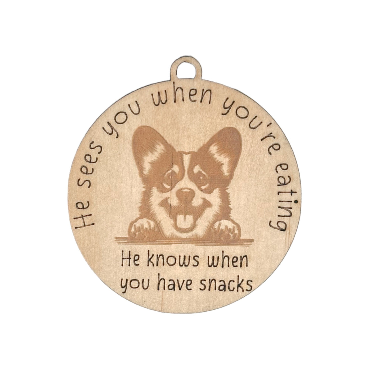 Sees you when your eating Xmas Decorations - Unicorn Fart Productions