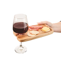 Small Wooden Cheese / Wine Board Pair- Custom Text or Logo - Unicorn Fart Productions