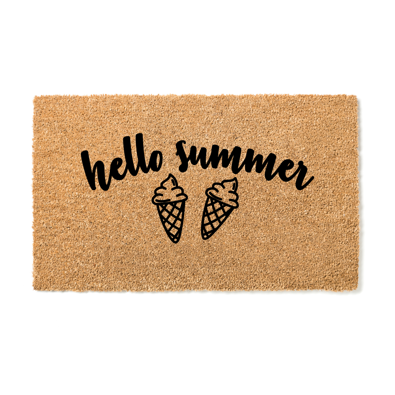 Hello Summer  Doormat - Unicorn Fart Productions