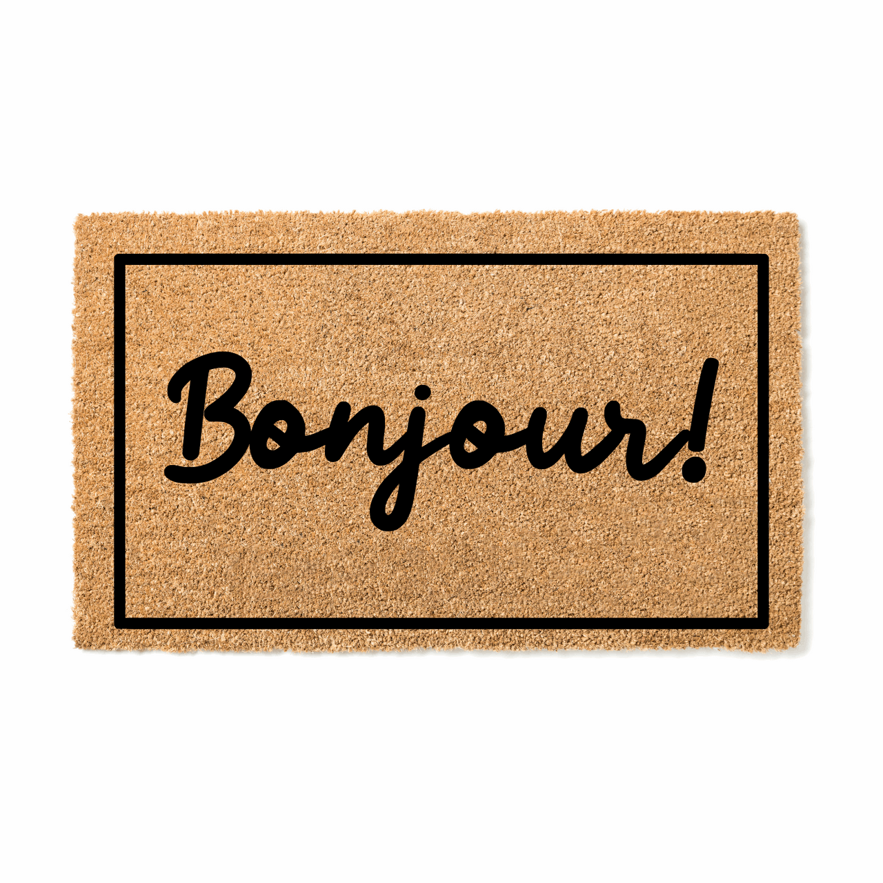 Bonjour with Border Doormat - Unicorn Fart Productions