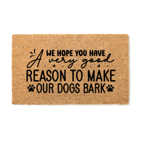 Thumbnail for Reason to make dogs bark Doormat - Unicorn Fart Productions