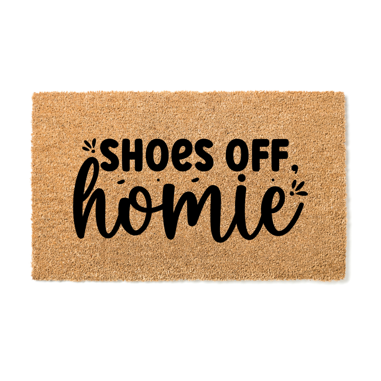 Shoes Off Homie Doormat - Unicorn Fart Productions