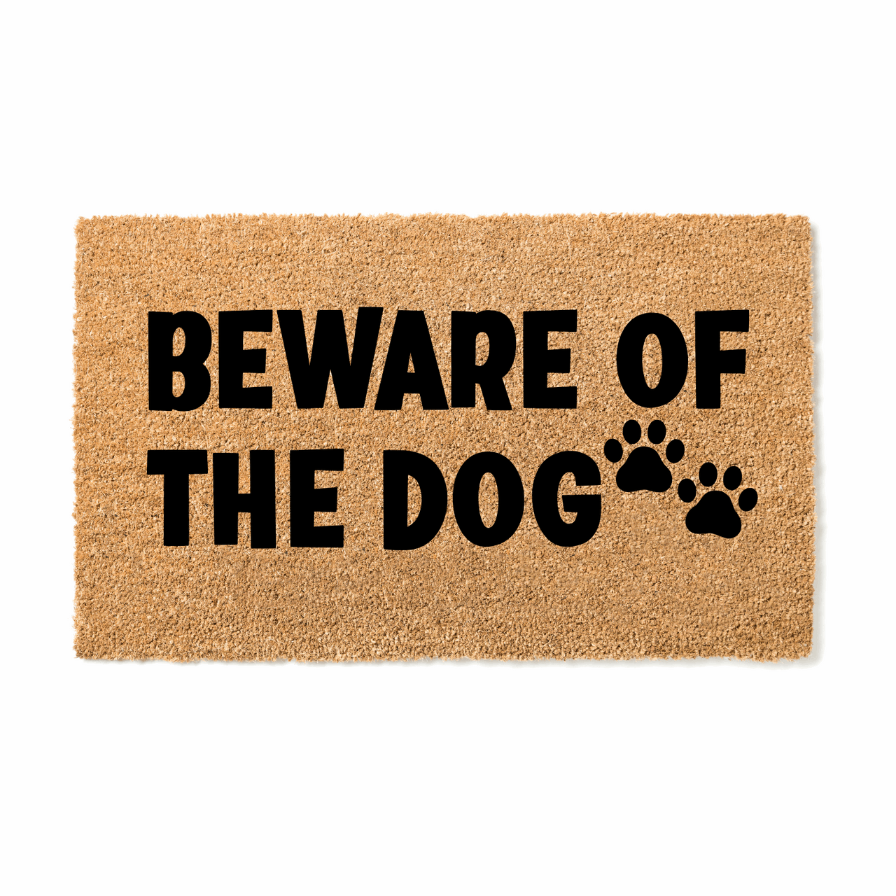 Beware of the Dog Doormat - Unicorn Fart Productions