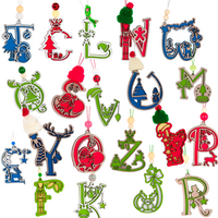 Alphabet Christmas Decorations - Unicorn Fart Productions