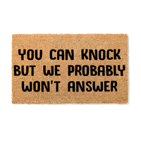 You can knock but we Doormat - Unicorn Fart Productions