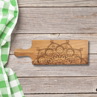 Pattern Serving Board with Handle - Unicorn Fart Productions