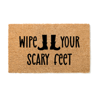 Thumbnail for Wipe your scary feet Doormat - Unicorn Fart Productions