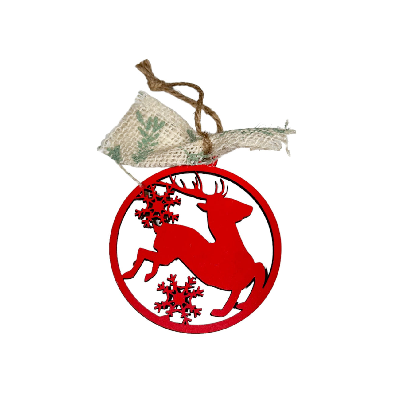 Prancing Reindeer Christmas Decoration - Unicorn Fart Productions