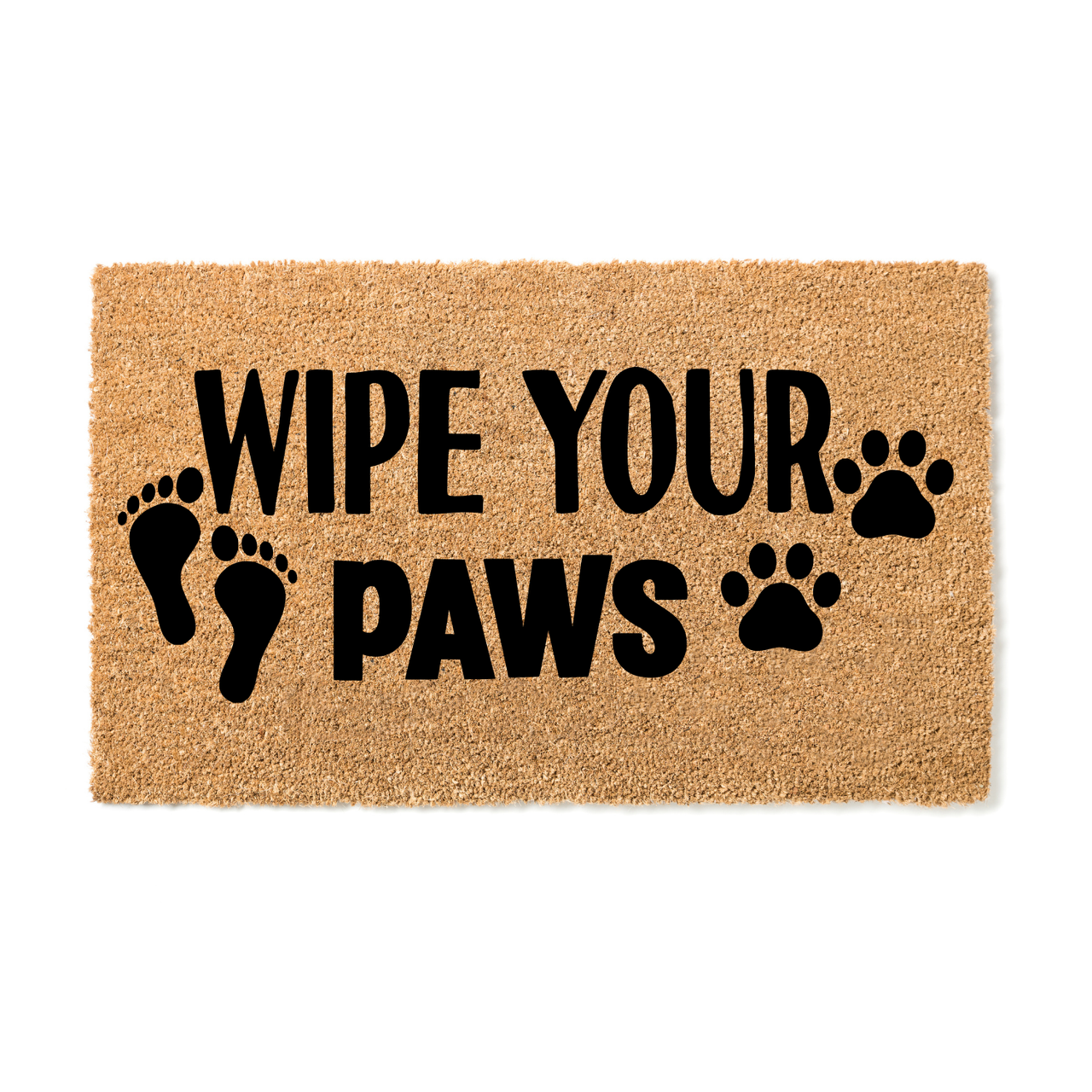 Wipe your paws Doormat - Unicorn Fart Productions