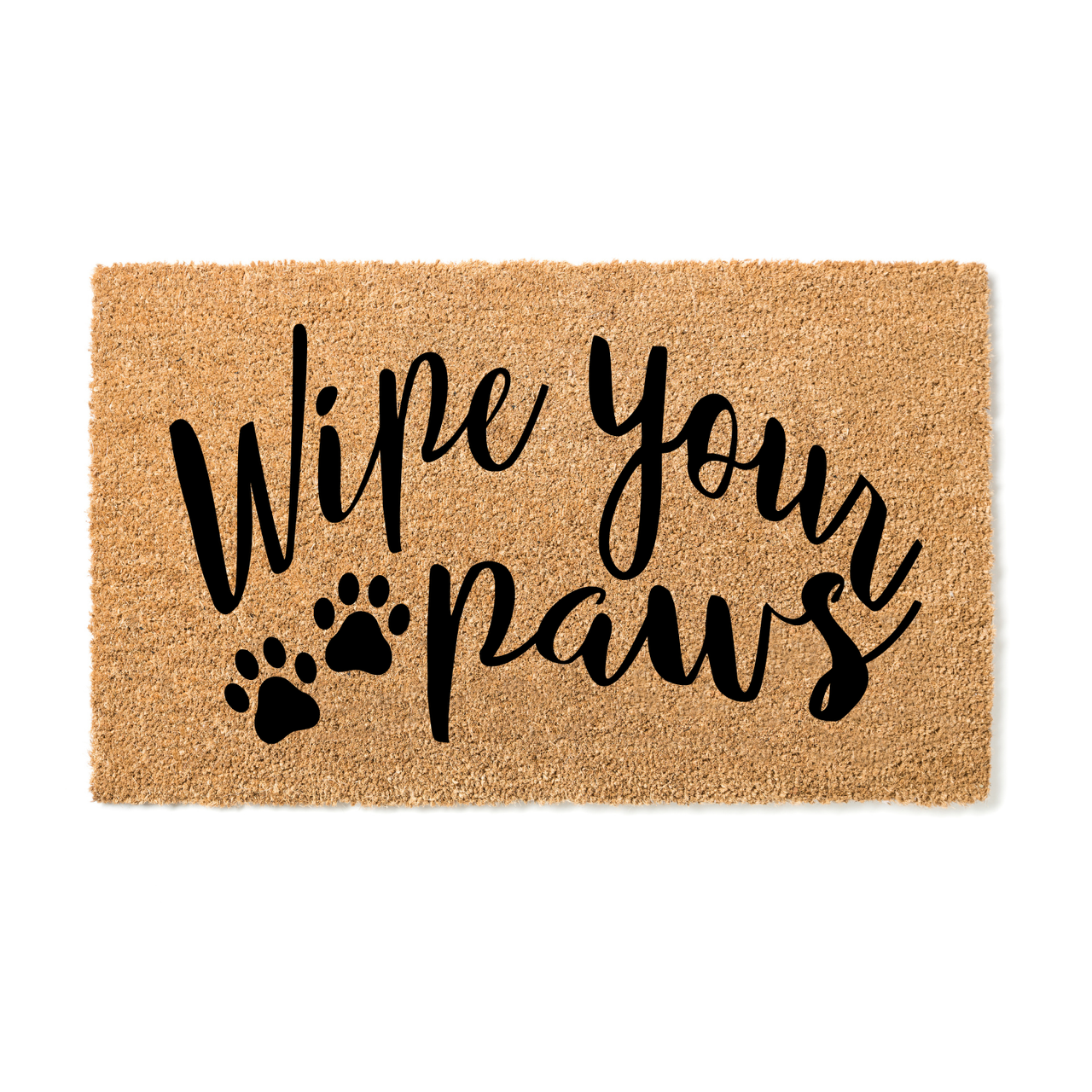 Wipe your paws fancy Doormat - Unicorn Fart Productions