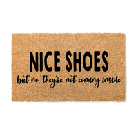 Thumbnail for Nice Shoes not coming in Doormat - Unicorn Fart Productions