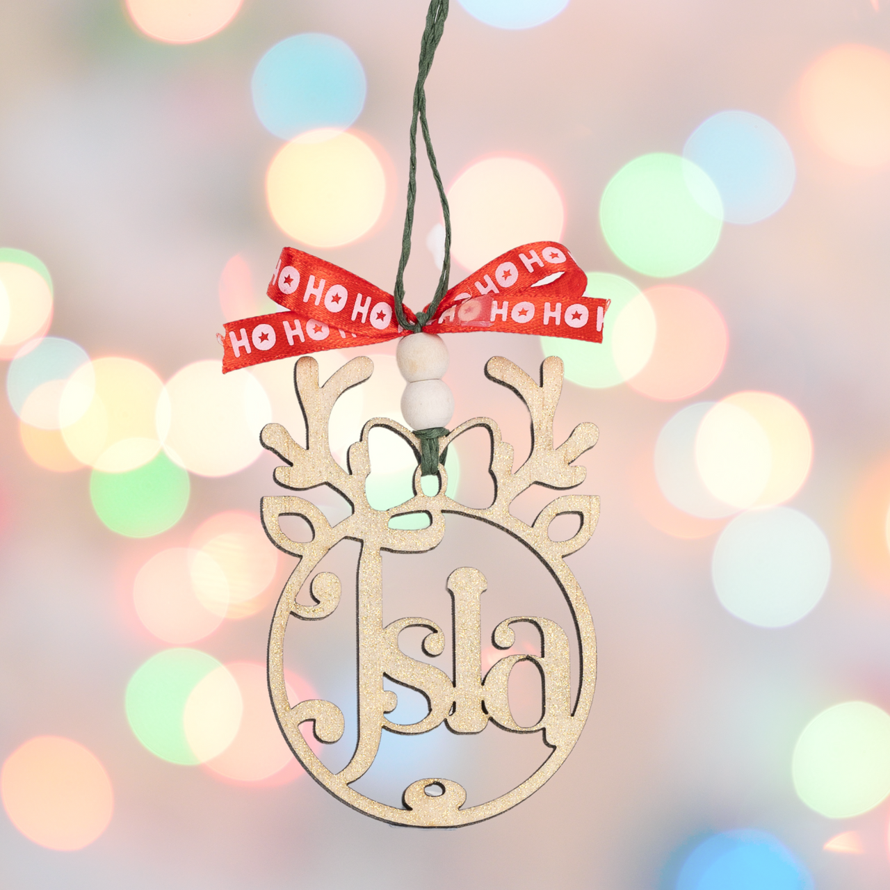 Personalised Christmas Tree Decoration - Unicorn Fart Productions