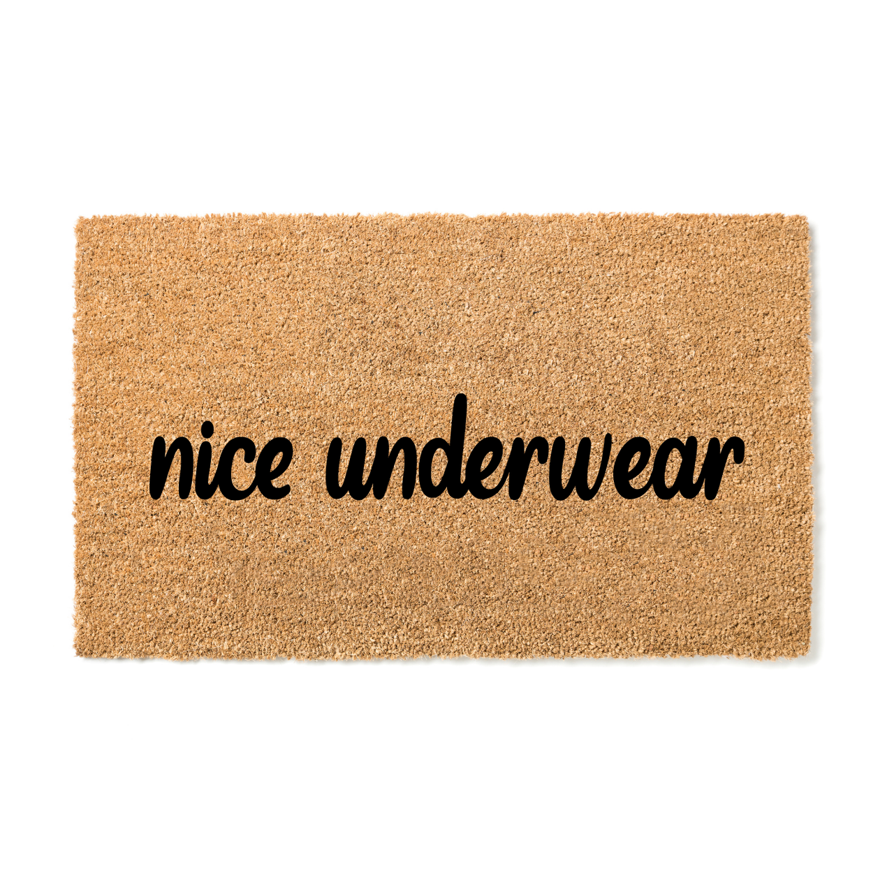 Nice Underwear  Doormat Centred - Unicorn Fart Productions