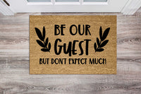 Thumbnail for Door Mat - Be our guest