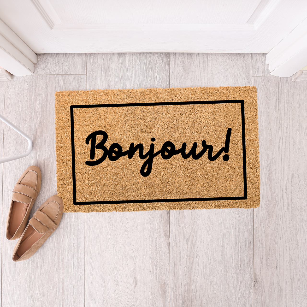 Bonjour with Border Doormat - Unicorn Fart Productions