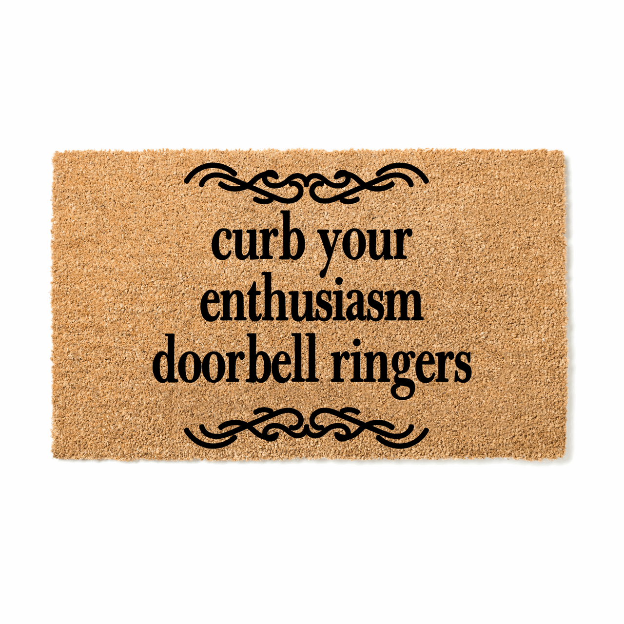 Curb your enthusiasm doorbell ringers Doormat