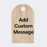 Thumbnail for Personalised Arch Blonde Wooden Serving Board  - Custom