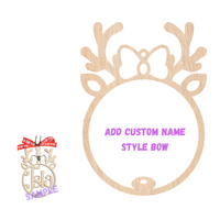 Thumbnail for Personalised Christmas Tree Decoration - Unicorn Fart Productions