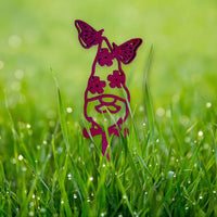 Thumbnail for Handmade plant stakes with a difference - Sparkling Pink Gnome