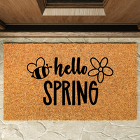 Thumbnail for Hello Spring  Doormat - Unicorn Fart Productions