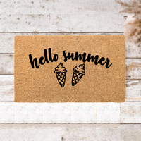 Thumbnail for Hello Summer  Doormat - Unicorn Fart Productions