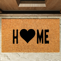 Thumbnail for Home Heart  Doormat - Unicorn Fart Productions