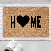 Thumbnail for Home Heart  Doormat - Unicorn Fart Productions