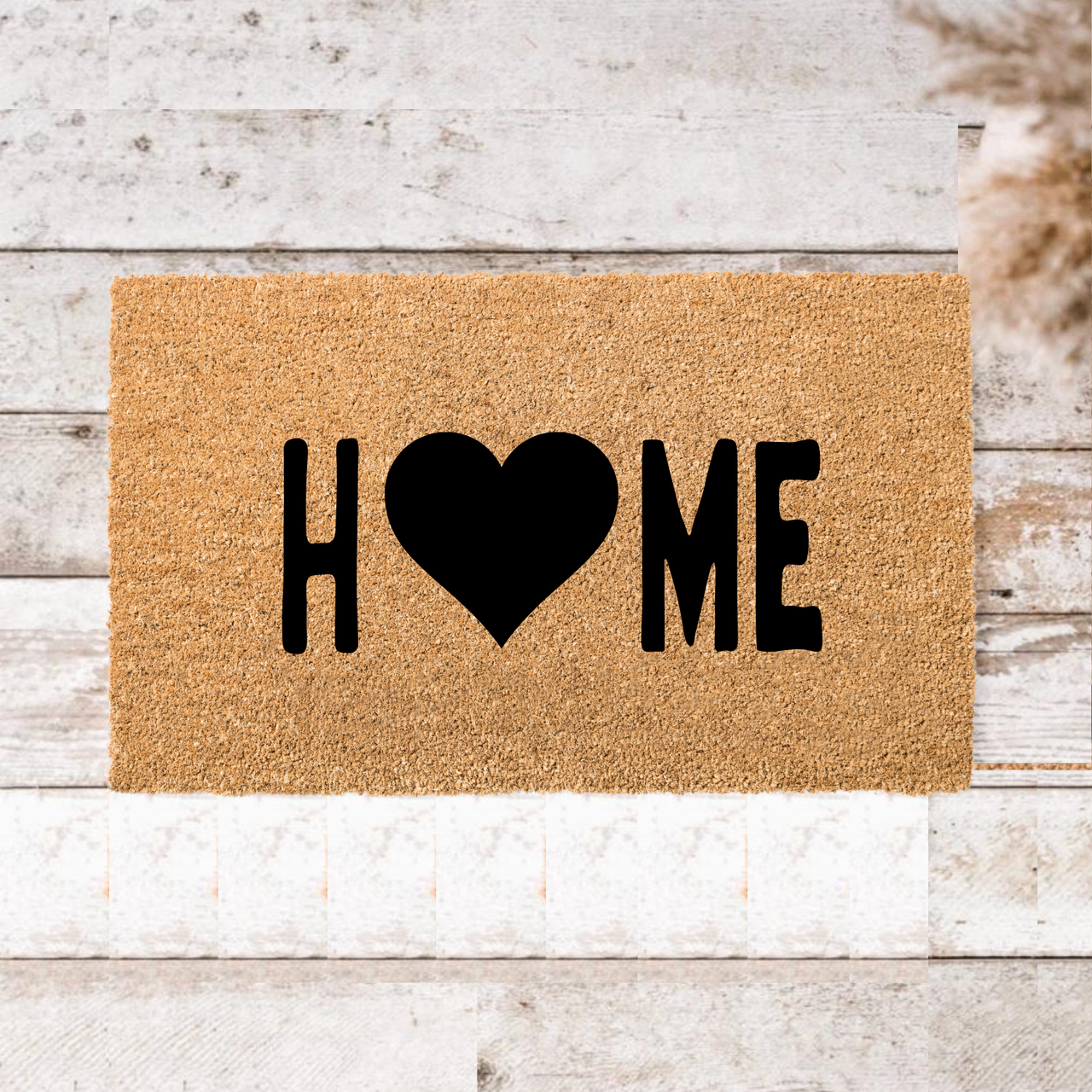 Home Heart  Doormat - Unicorn Fart Productions