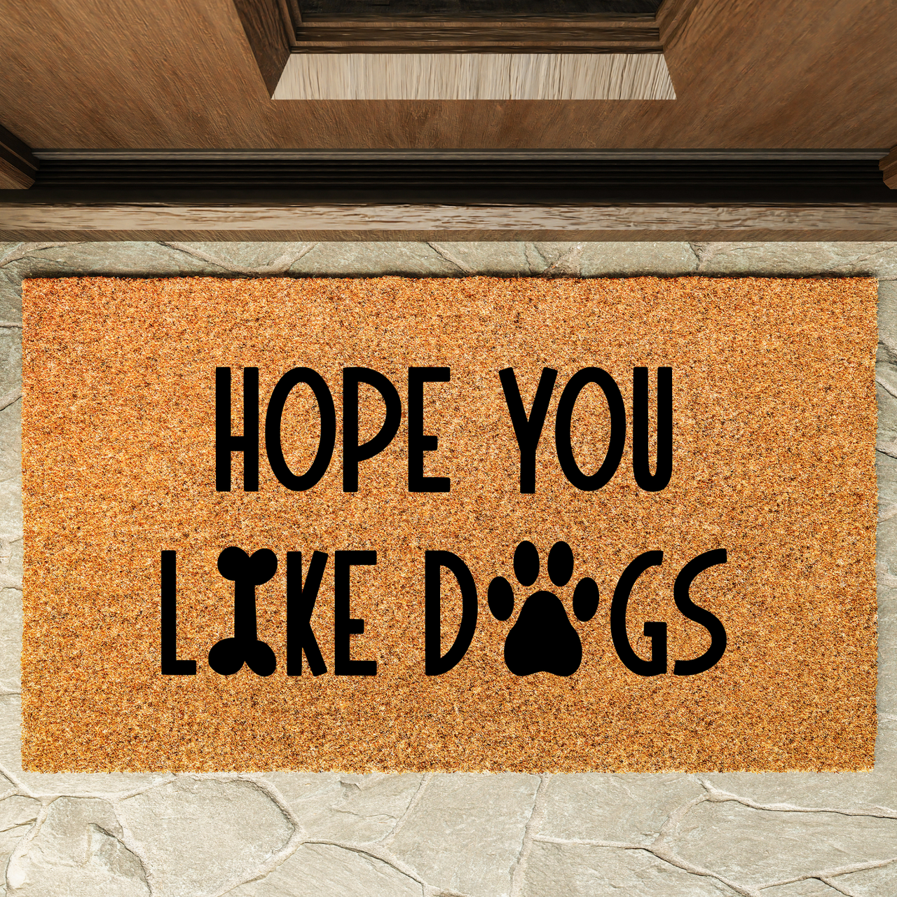 Hope you like dogs Doormat - Unicorn Fart Productions