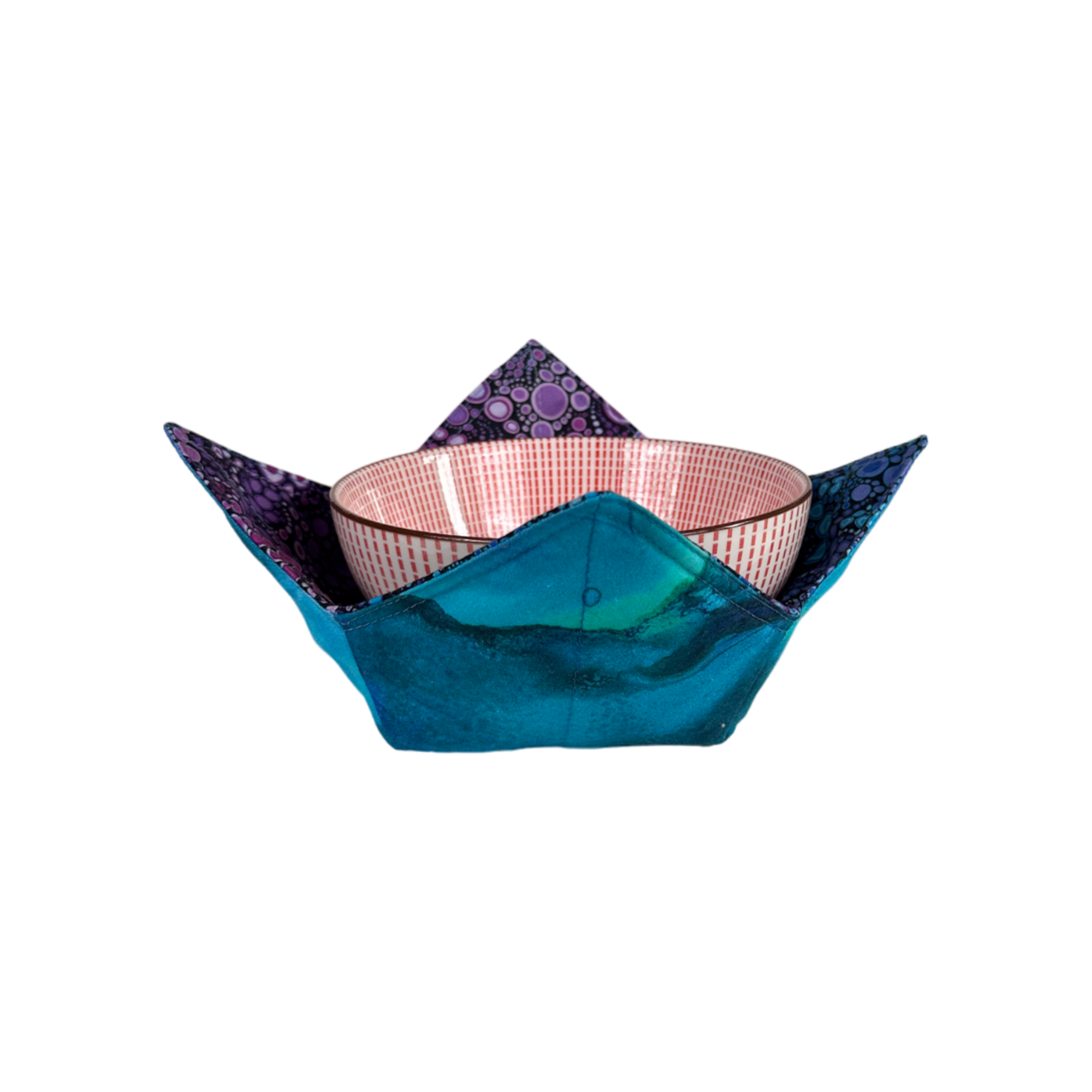 Handmade Reversible Bowl Cozy Holder - Large - Unicorn Fart Productions