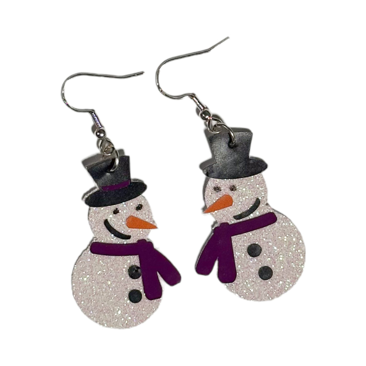 Snowman Earrings - Unicorn Fart Productions