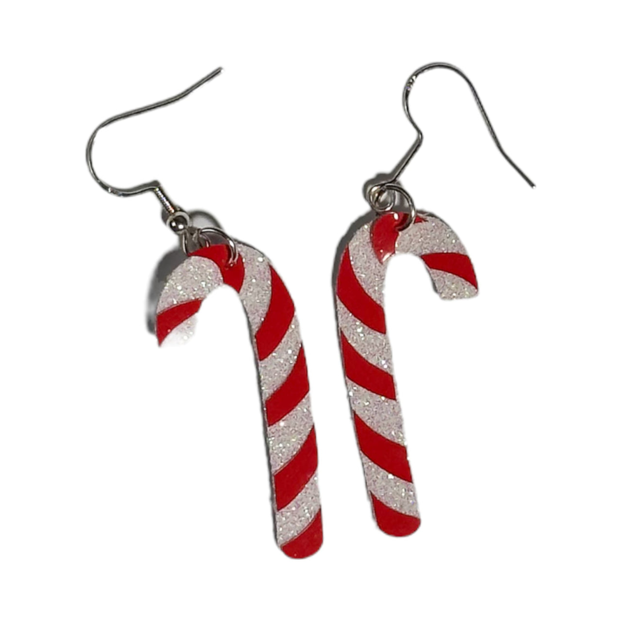 Candy Cane Earrings - Unicorn Fart Productions