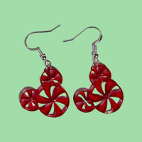 Thumbnail for Circle Swirls Earrings - Unicorn Fart Productions