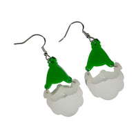 2pc Santa Earrings - Unicorn Fart Productions