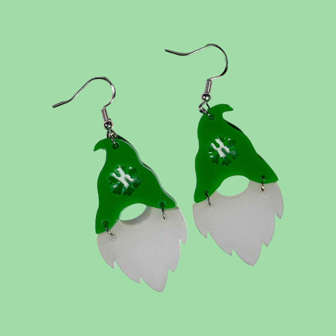 2pc Santa Earrings - Unicorn Fart Productions