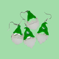 2pc Santa Earrings - Unicorn Fart Productions