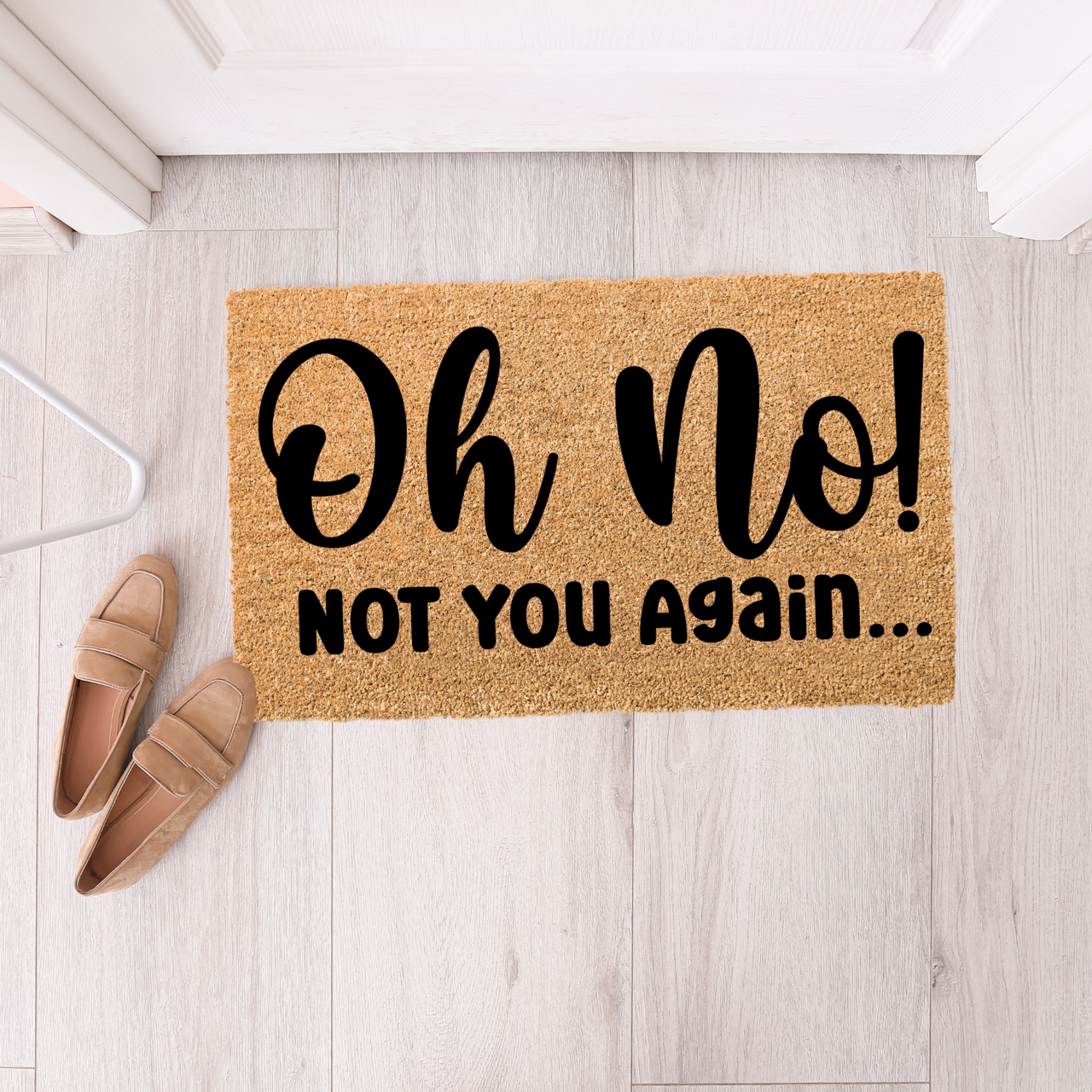 Oh no not you again Doormat - Unicorn Fart Productions