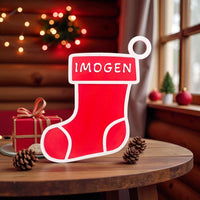 Personalised  Stocking Ornament - Unicorn Fart Productions