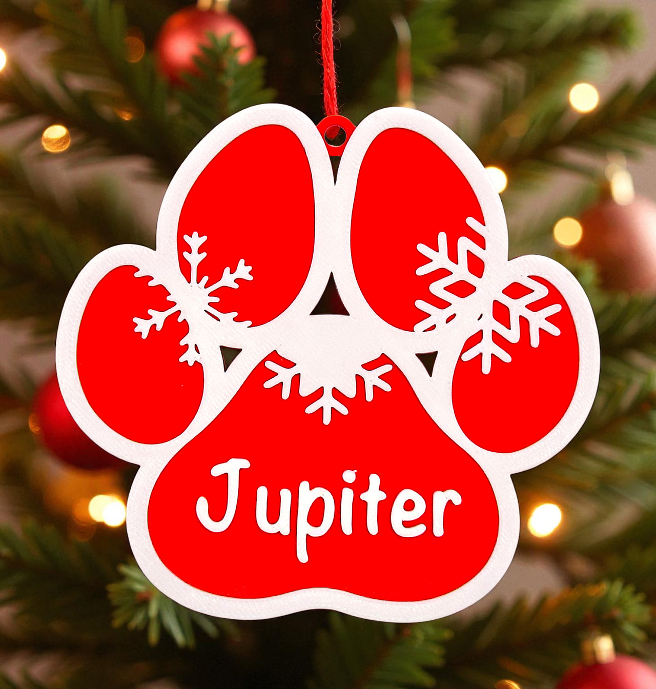 Personalised  Pets Ornament - Unicorn Fart Productions