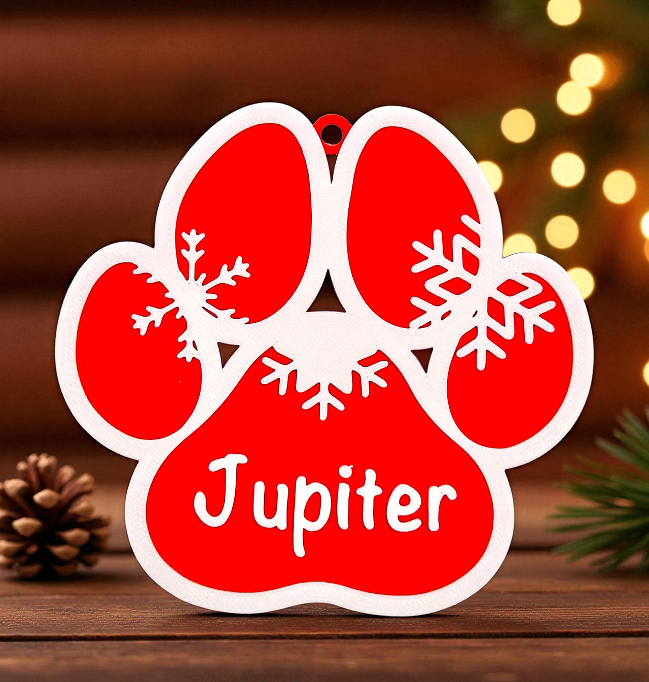 Personalised  Pets Ornament - Unicorn Fart Productions